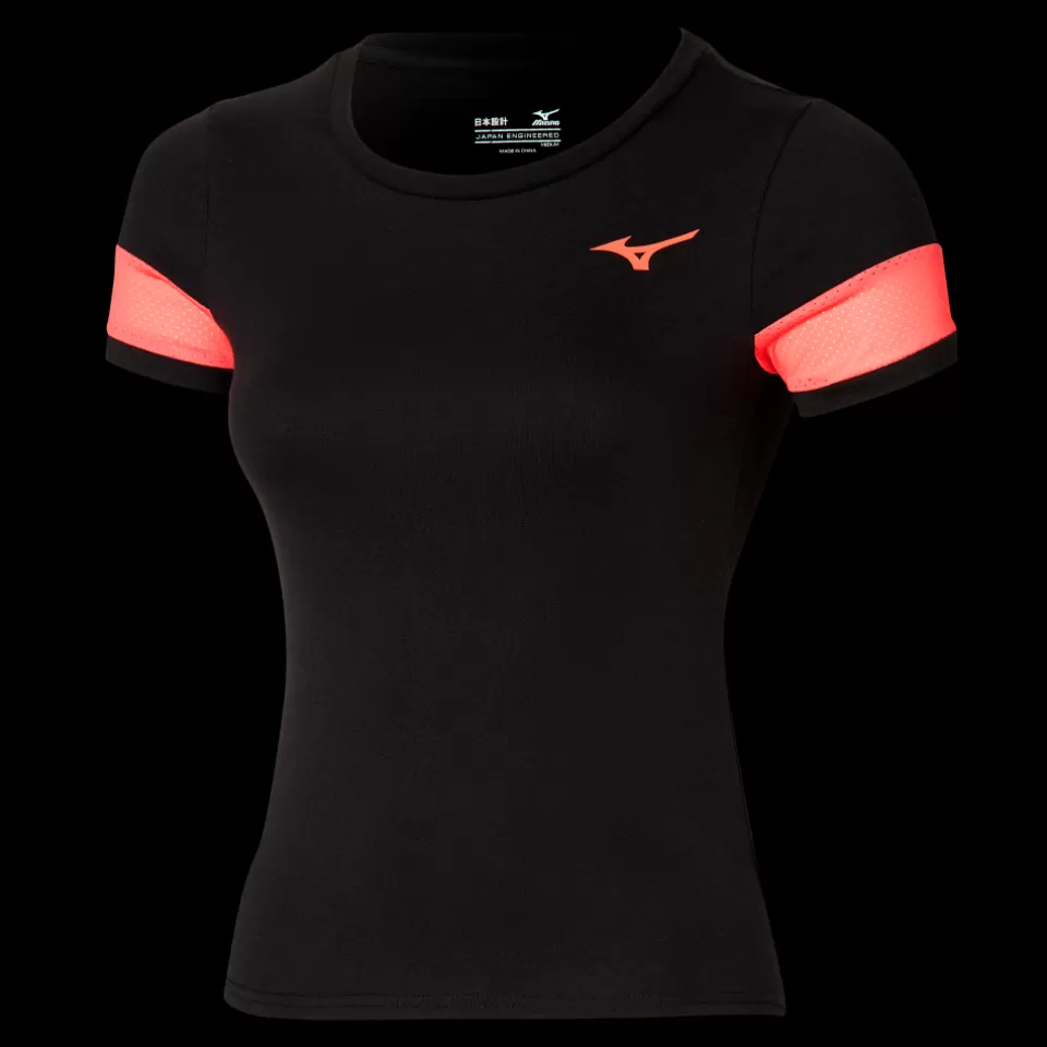 Mizuno Tops>ATHLETICS TEE WOMEN