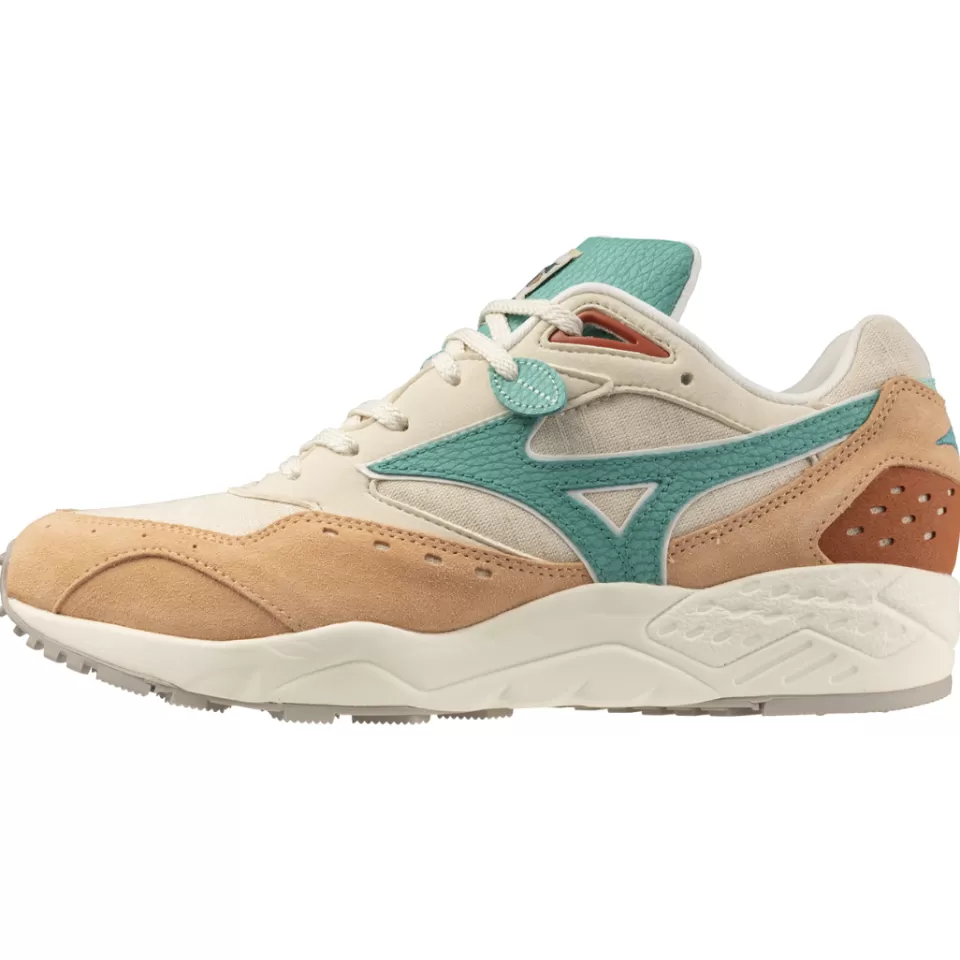 Mizuno Sports Style | Sports Style>CONTENDER UNISEX Beige/AppleGreen/Orange