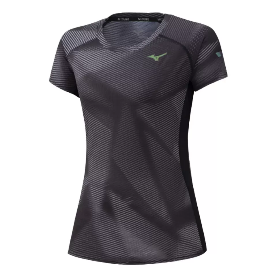 Mizuno Tops>DRY AEROFLOW GRAPHIC TEE WOMEN