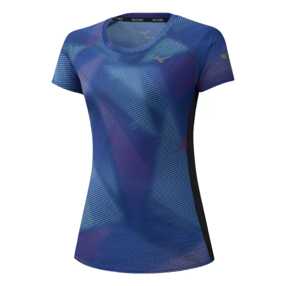 Mizuno Tops>DRY AEROFLOW GRAPHIC TEE WOMEN