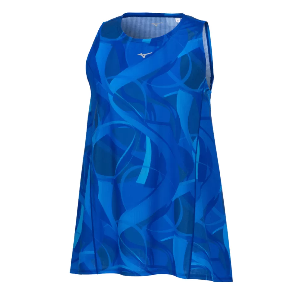 Mizuno Tops>DRY AEROFLOW TANK TOP WOMEN DirectoireBlue