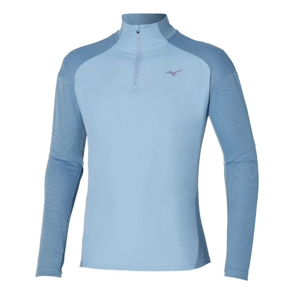 Mizuno Tops>HYBRID LONG SLEEVE TEE MEN