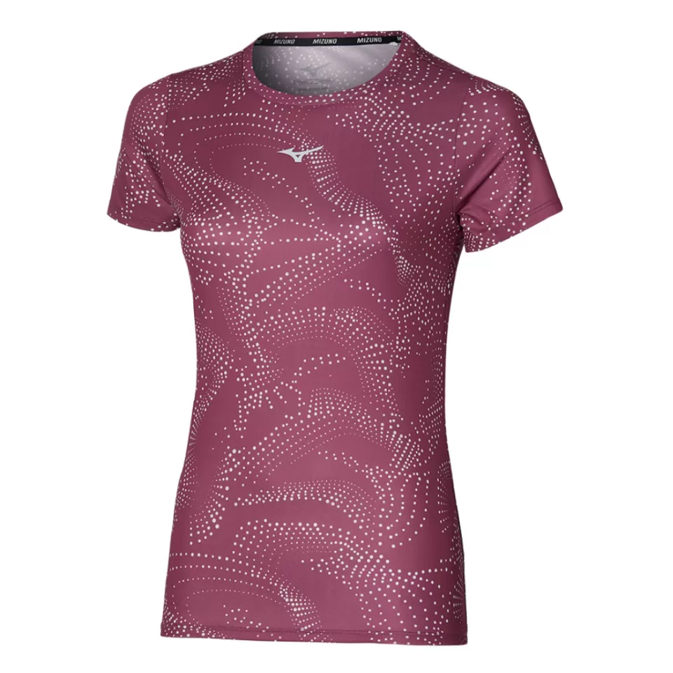 Mizuno Tops>IMPULSE CORE GRAPHIC TEE WOMEN