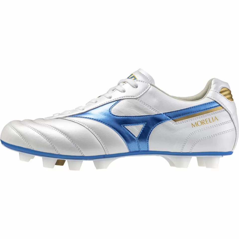 Mizuno Football | Football>MORELIA II ELITE White/LaserBlue/Gold