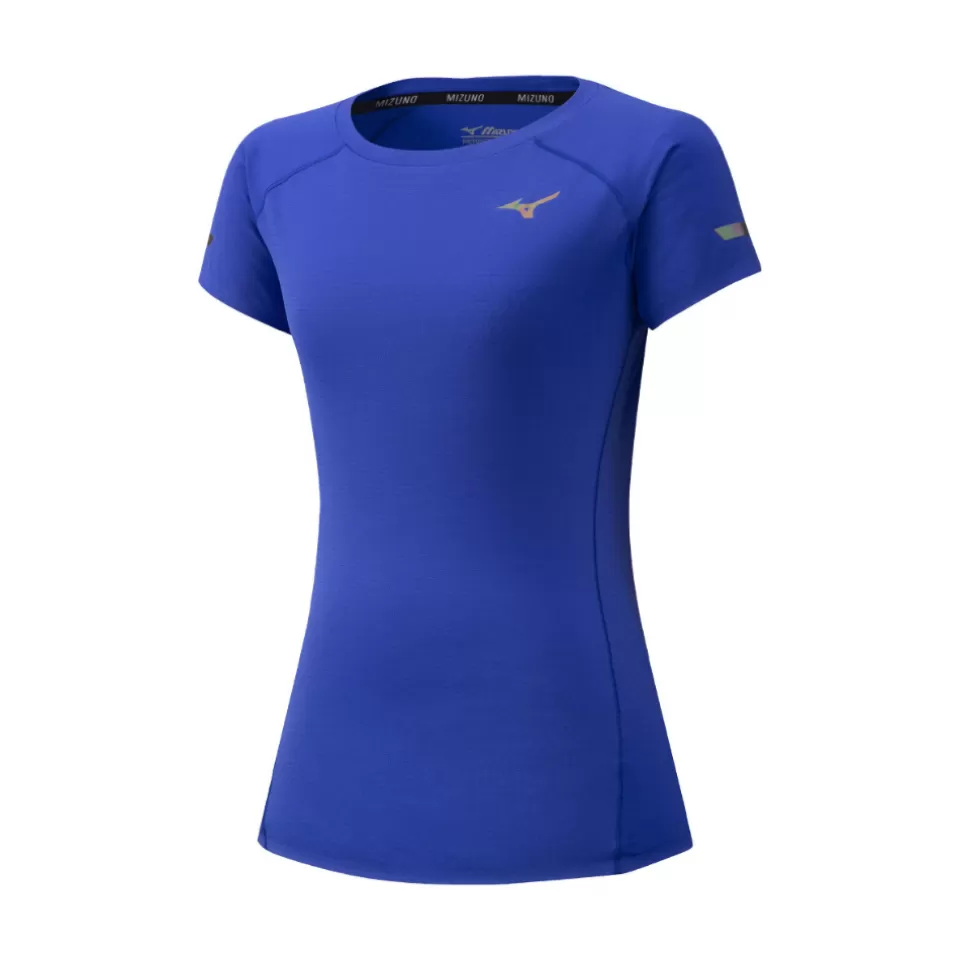 Mizuno Tops>RUNNING TEE SOLAR CUT WOMEN