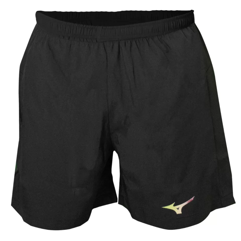 Mizuno Bottoms | Bottoms>RUNNING ZIP POCKET SHORT UNISEX Black