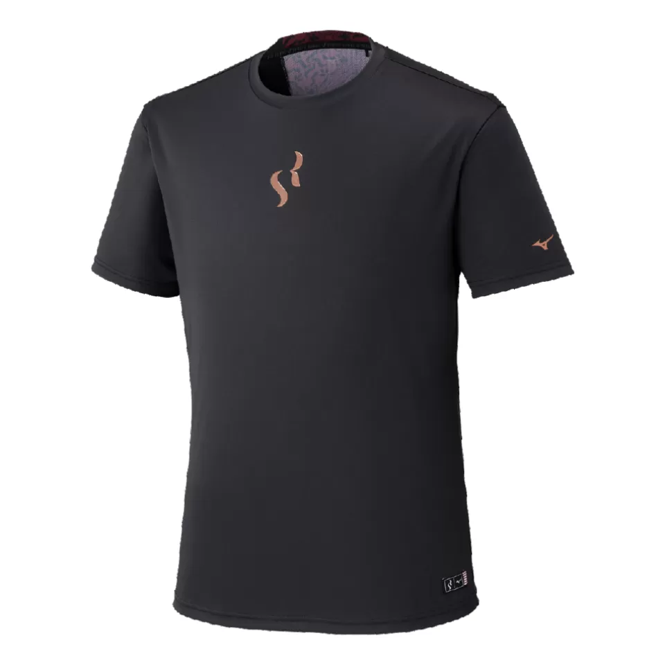 Mizuno Tops | Tops>SR4 TRANING TEE UNISEX Black