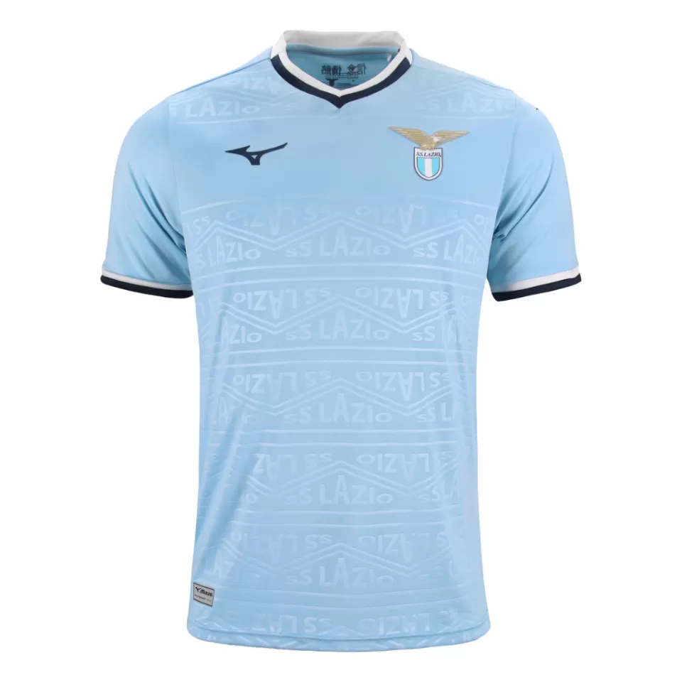 Mizuno Tops>S.S. LAZIO HOME JERSEY 24/25 MEN AiryBlue