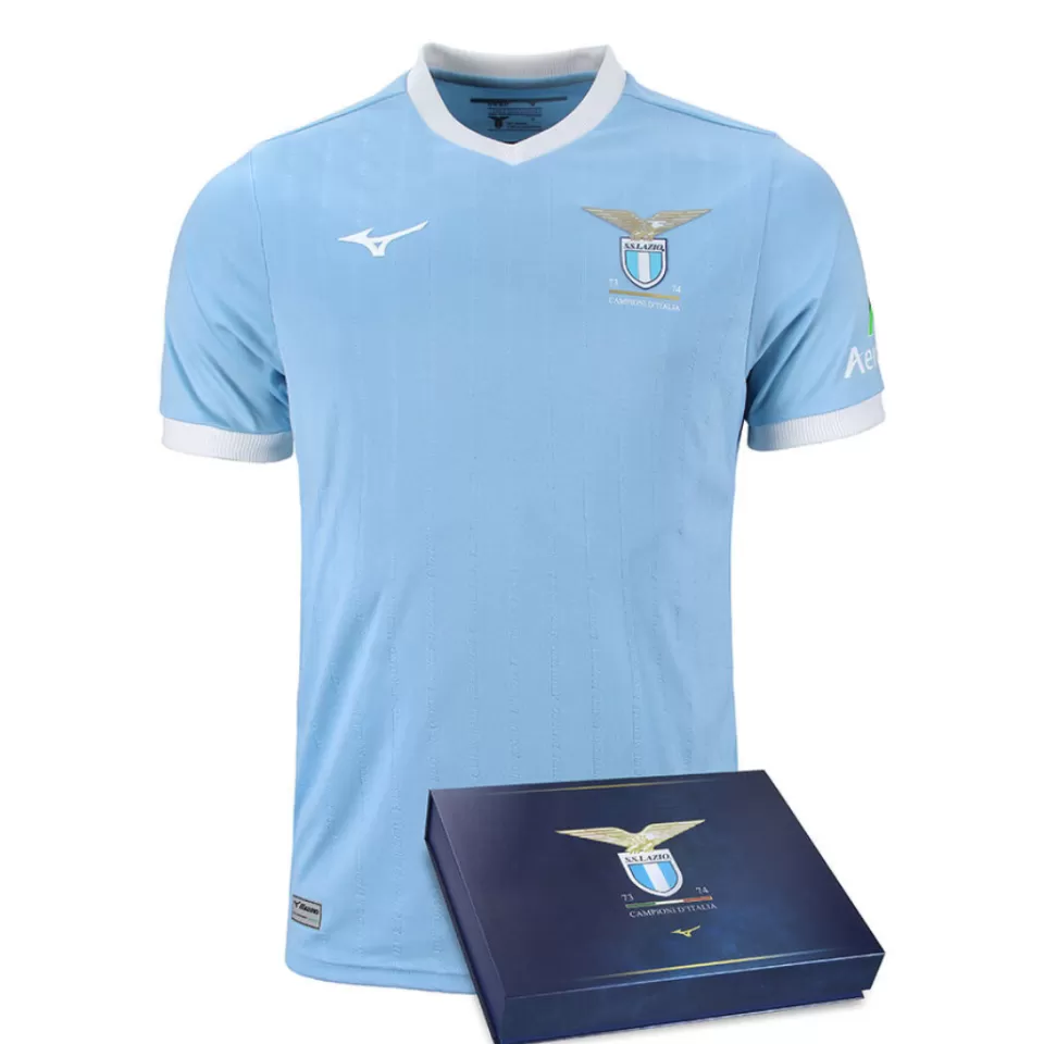 Mizuno Tops>S.S. LAZIO SPECIAL EDITION JERSEY MEN AiryBlue