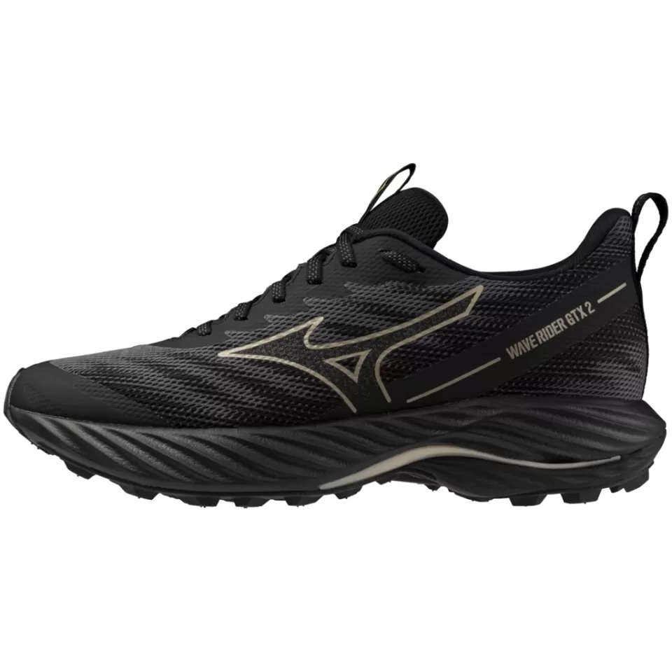 Mizuno Running | Wide Shoes>WAVE RIDER GTX 2 D WIDE WOMEN IronGate/GEGold/Black