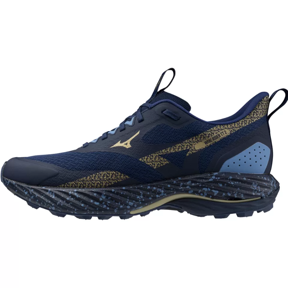 Mizuno Running>WAVE RIDER TT 2 MEN EstateBlue/GlodenHalo/ParisianBlue